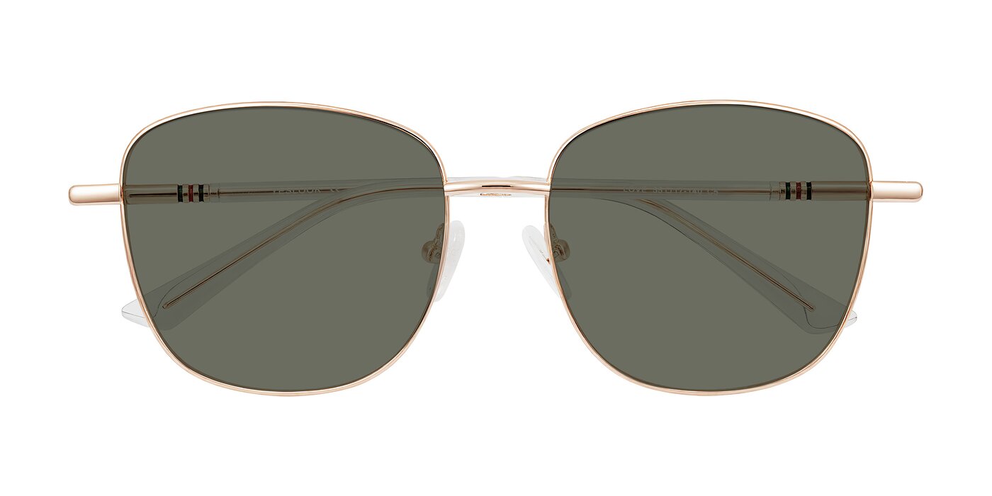 Love - Rose Gold Polarized Sunglasses