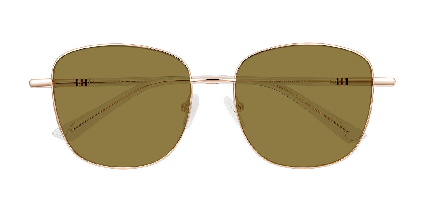 Love - Rose Gold Polarized Sunglasses