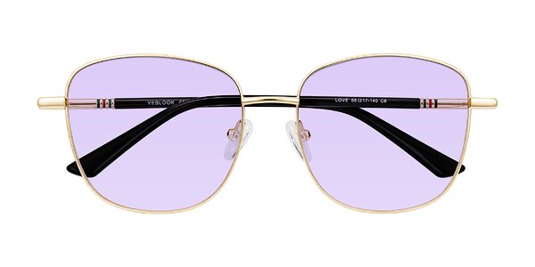 Front of Love in Light Gold