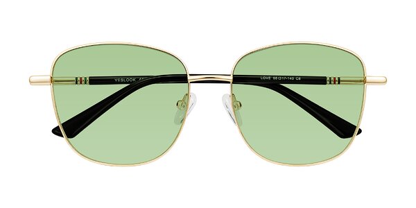 Front of Love in Light Gold