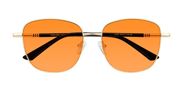 Front of Love in Light Gold