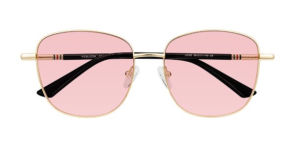 Front of Love in Light Gold