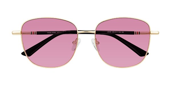 Front of Love in Light Gold