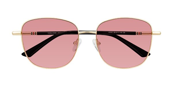 Front of Love in Light Gold