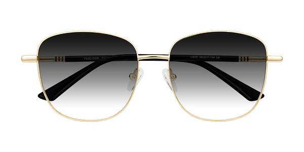 Front of Love in Light Gold