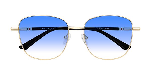 Front of Love in Light Gold