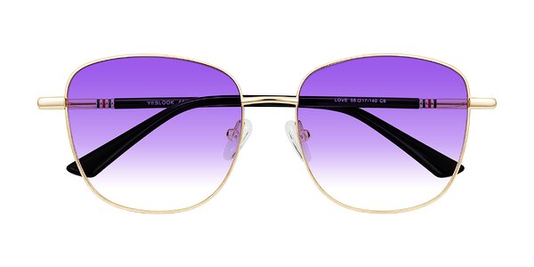 Front of Love in Light Gold