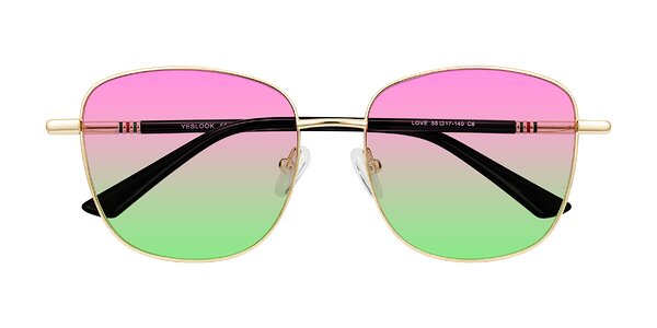 Front of Love in Light Gold