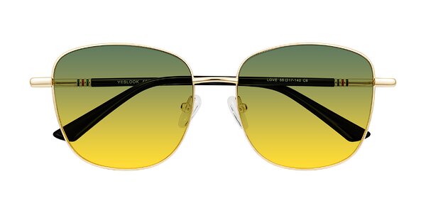 Front of Love in Light Gold