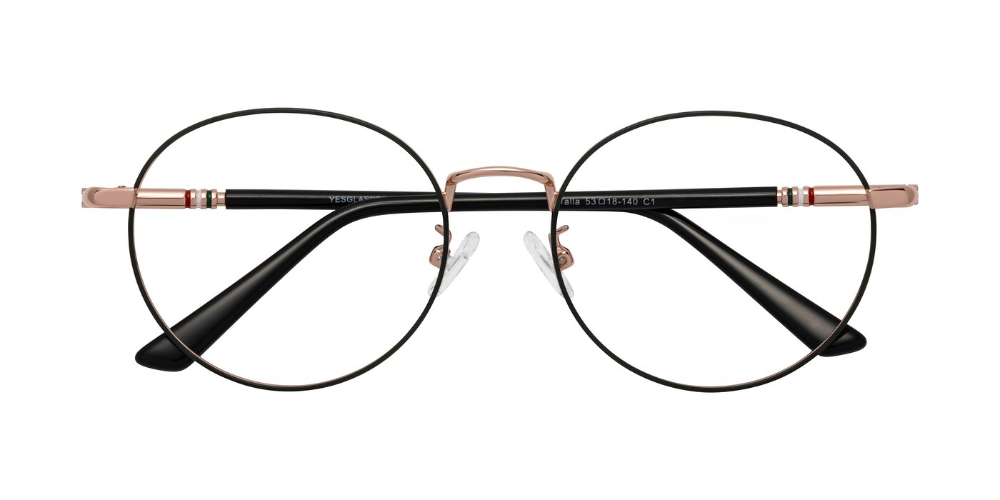 Talla - Charcoal Green / Rose Gold Eyeglasses