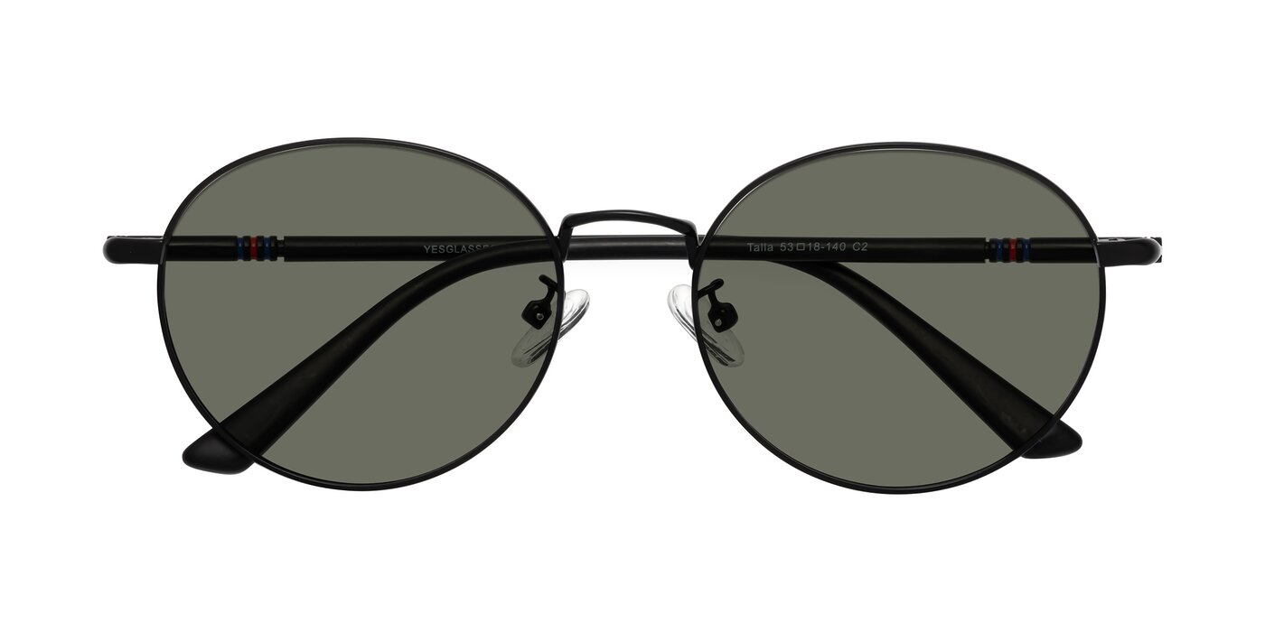 Talla - Matte Black Polarized Sunglasses