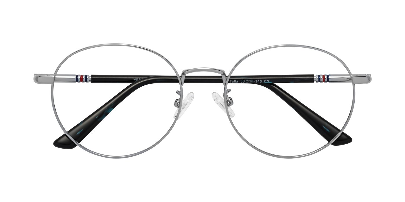 Talla - Silver Blue Light Glasses