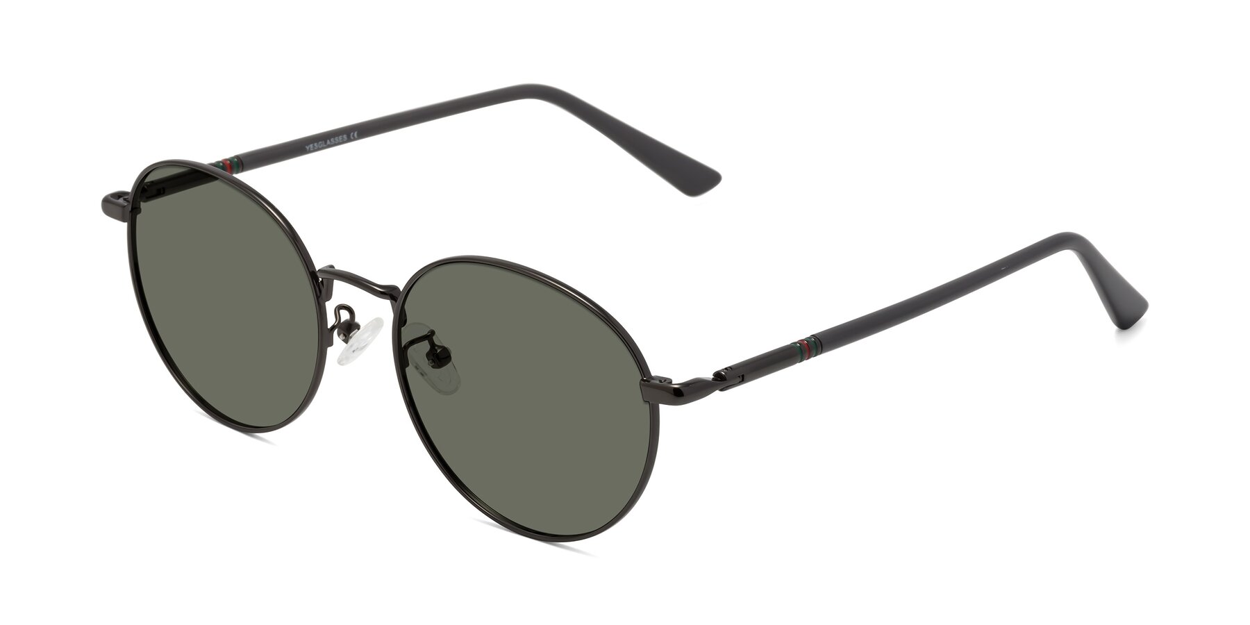 Angle of Talla in Gunmetal with Gray Polarized Lenses