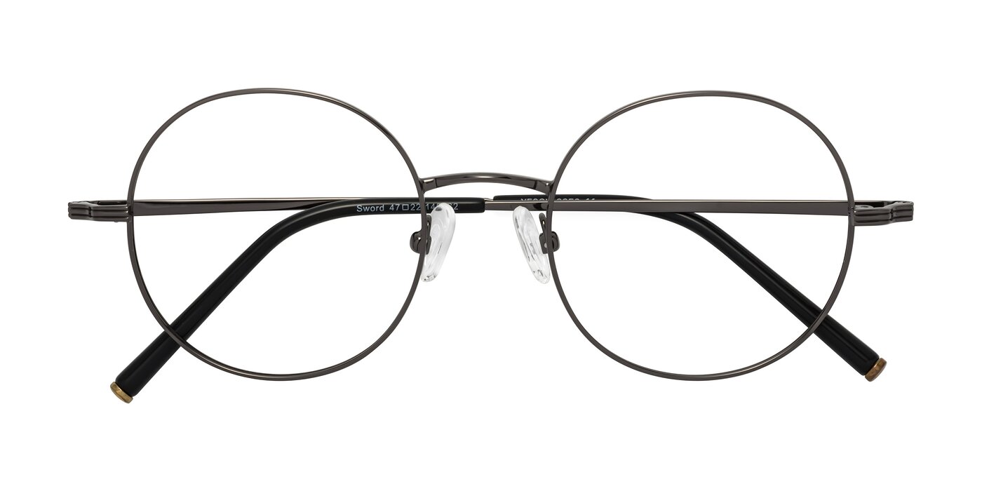 Sword - Gunmetal Eyeglasses