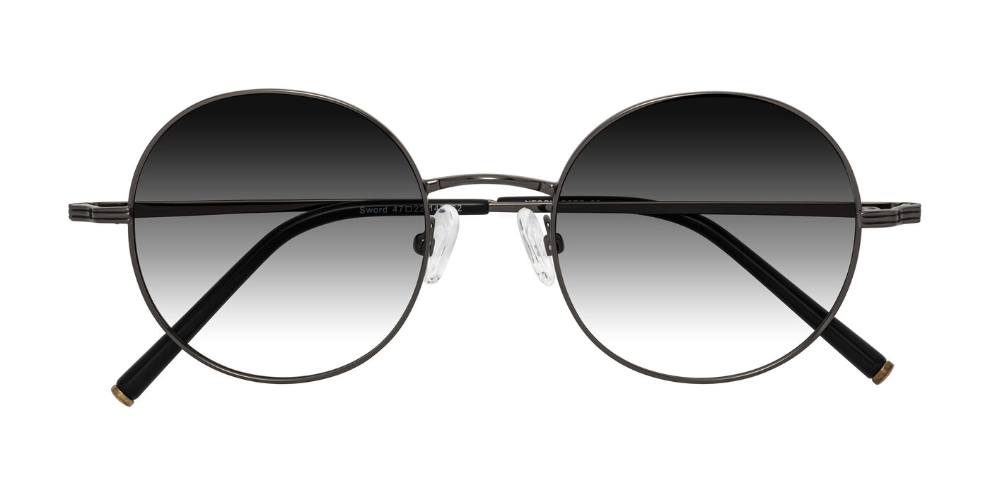 Sword - Gunmetal Gradient Sunglasses