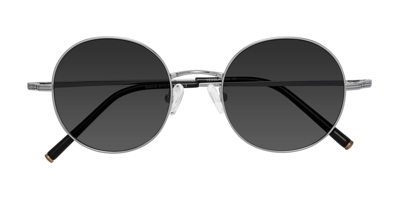 Sword - Silver Tinted Sunglasses