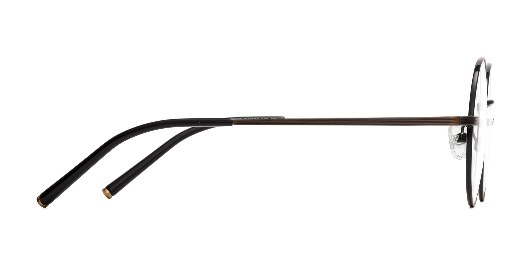 Side of Sword in Bronze with Clear Eyeglass Lenses