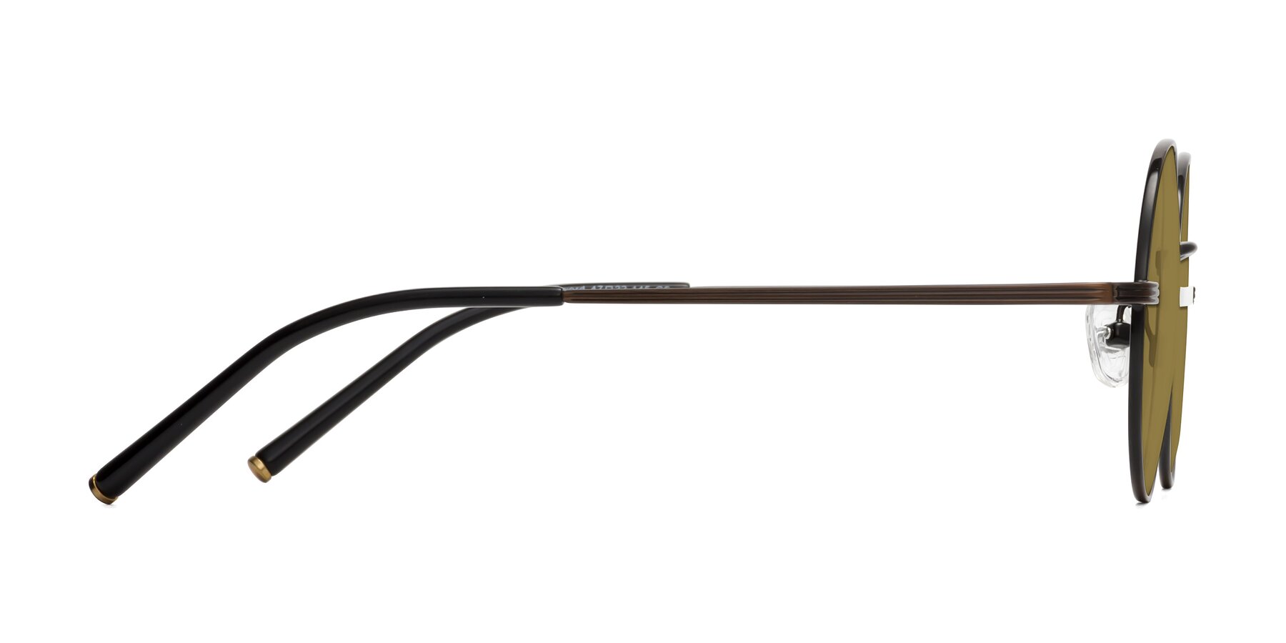 Side of Sword in Bronze with Brown Polarized Lenses