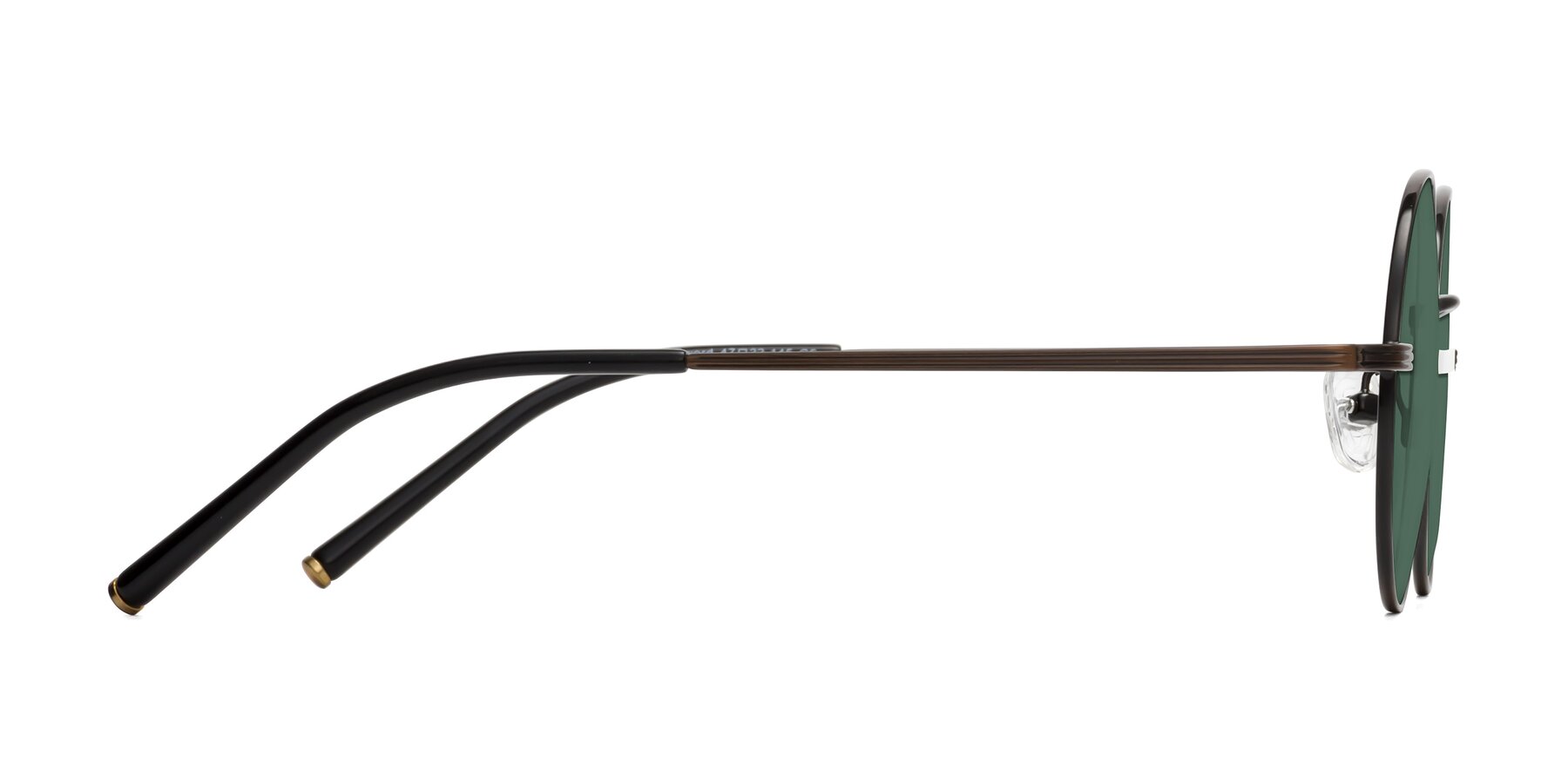 Side of Sword in Bronze with Green Polarized Lenses