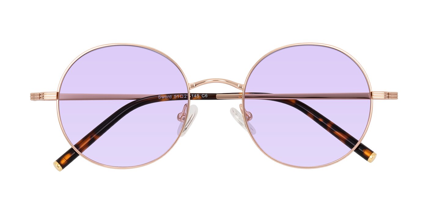 Sword - Rose Gold/Tortoise Tinted Sunglasses