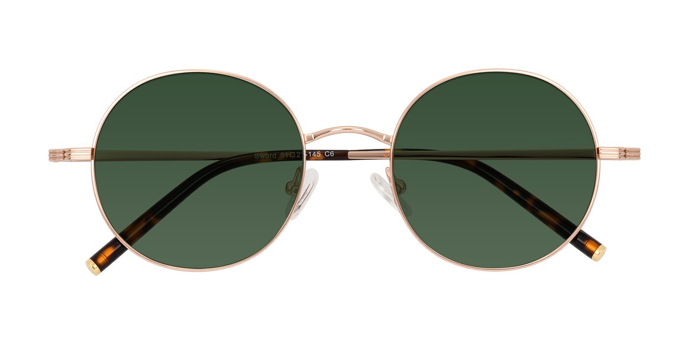 Sword - Rose Gold/Tortoise Tinted Sunglasses