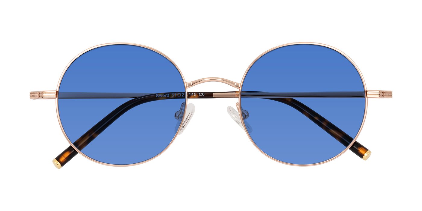 Sword - Rose Gold/Tortoise Tinted Sunglasses