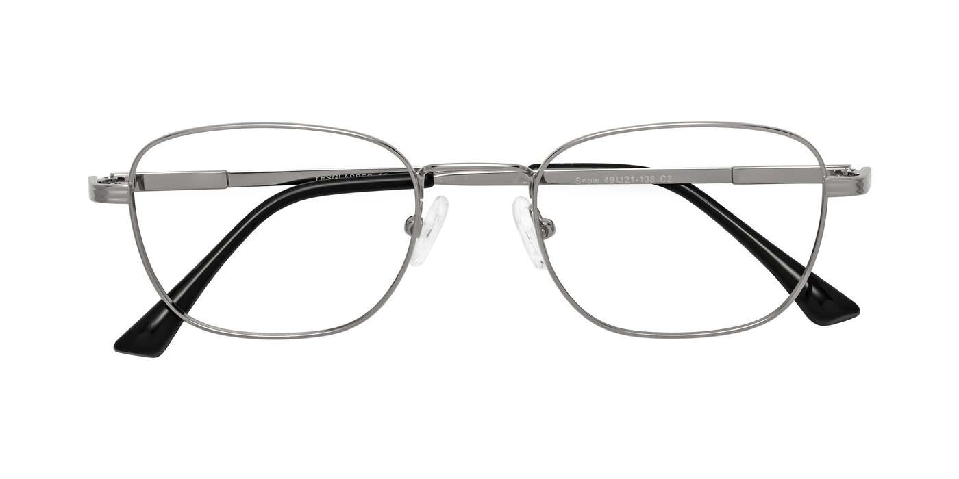 Snow - Silver Eyeglasses