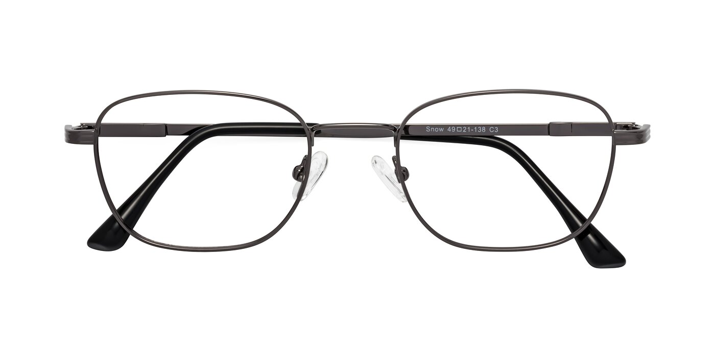 Snow - Gunmetal Eyeglasses