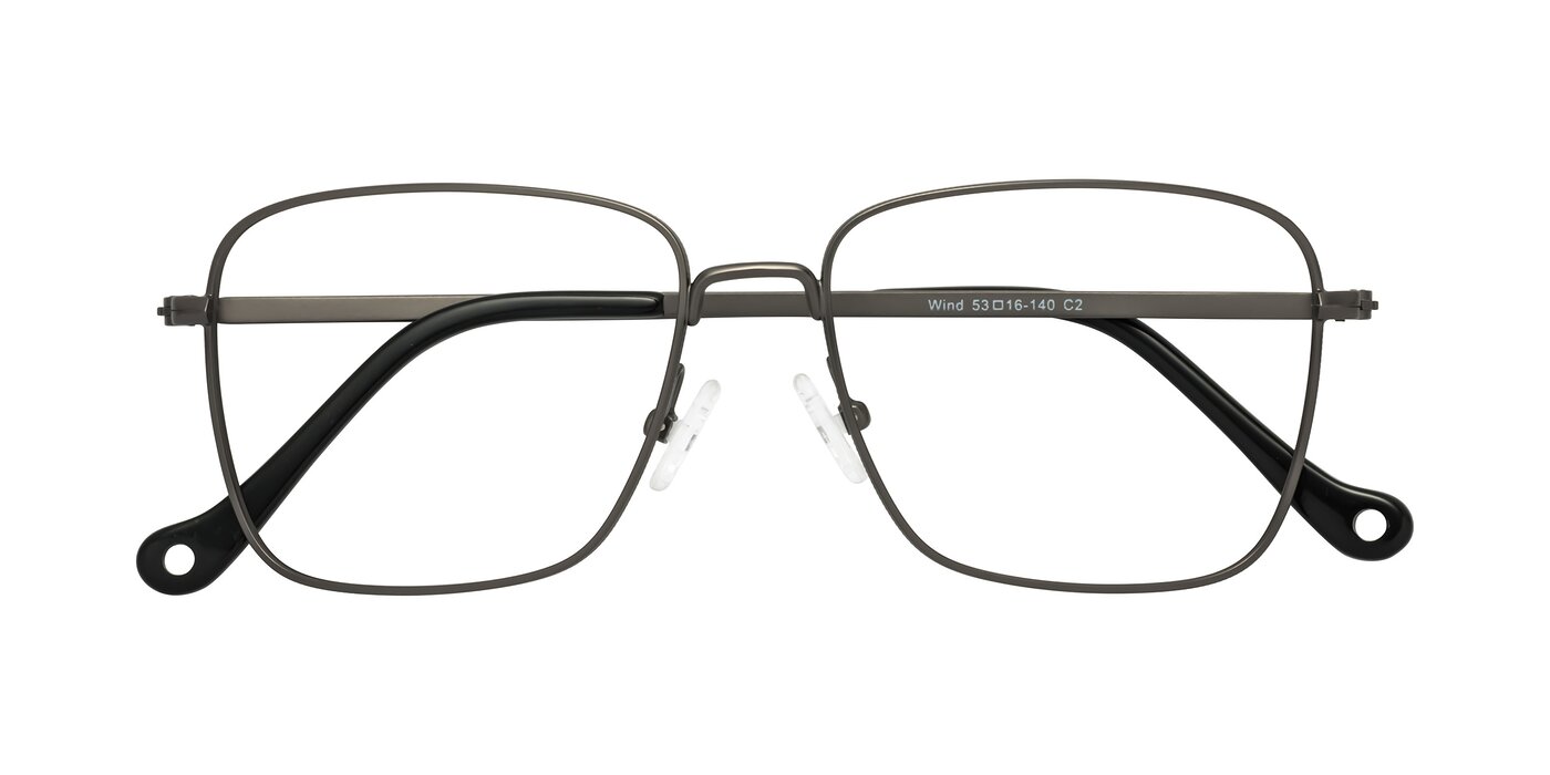 Wind - Matte Gunmetal Eyeglasses