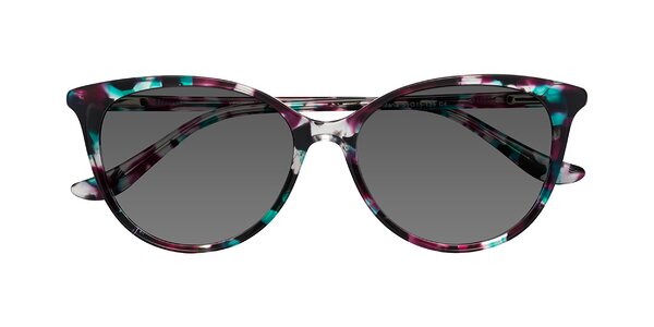 Front of Maria in Floral Tortoise