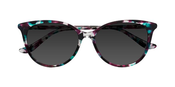 Front of Maria in Floral Tortoise