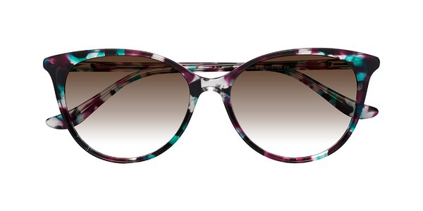 Front of Maria in Floral Tortoise