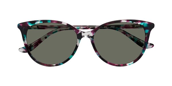 Front of Maria in Floral Tortoise