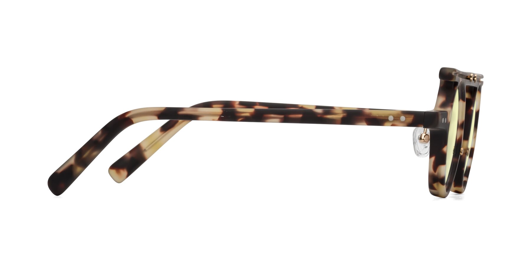 Side of Deer in Sandstorm Tortoise with Light Yellow Tinted Lenses