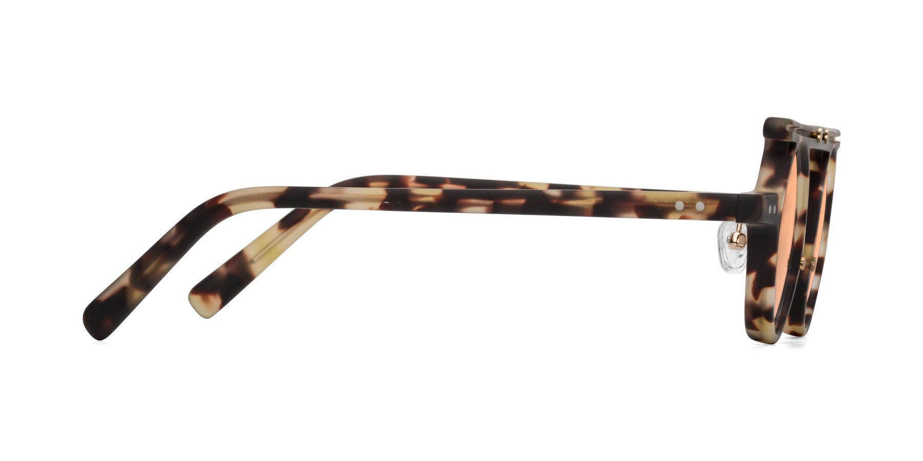 Side of Deer in Sandstorm Tortoise with Light Orange Tinted Lenses