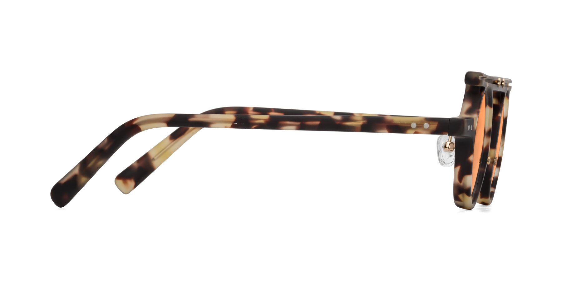 Side of Deer in Sandstorm Tortoise with Medium Orange Tinted Lenses