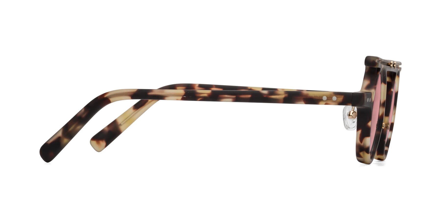 Side of Deer in Sandstorm Tortoise with Medium Garnet Tinted Lenses