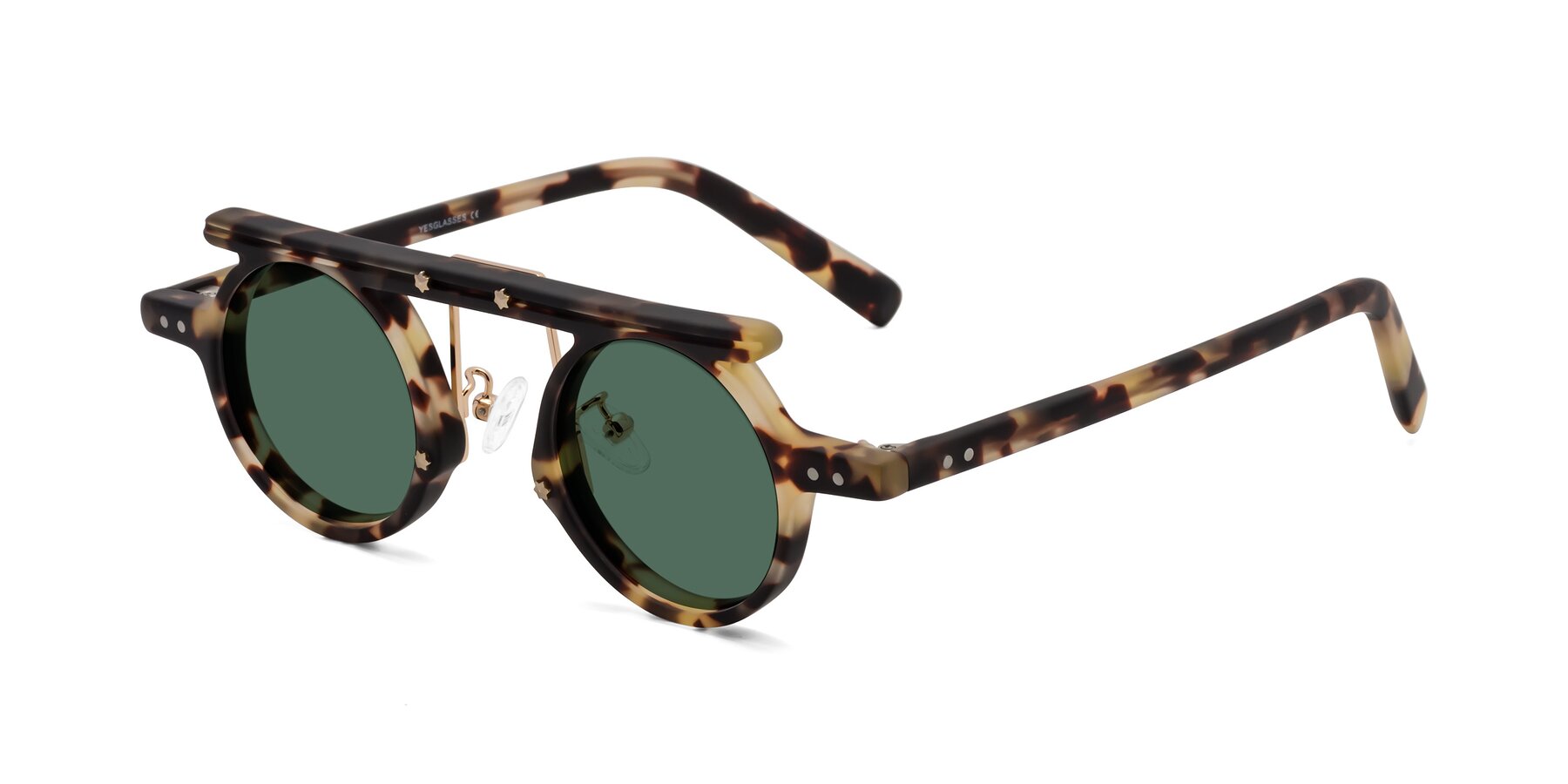 Angle of Deer in Sandstorm Tortoise with Green Polarized Lenses