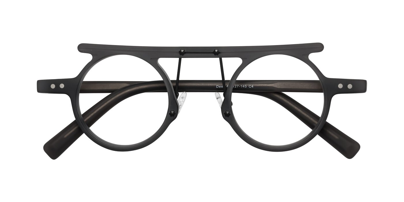 Deer - Matte Gray Eyeglasses