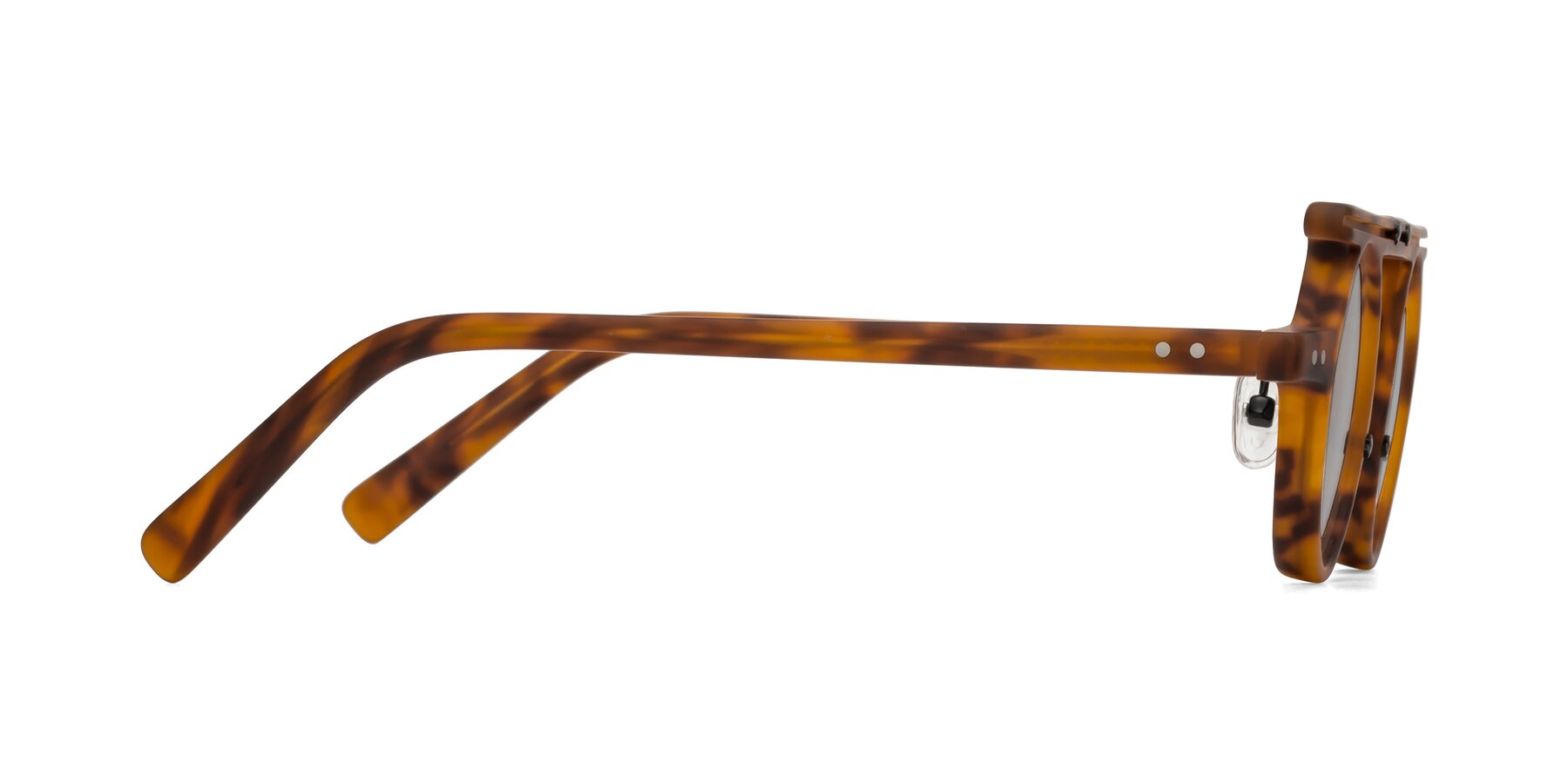 Side of Deer in Lava Tortoise with Light Gray Tinted Lenses