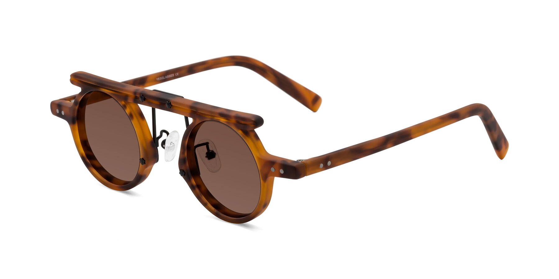 Angle of Deer in Lava Tortoise with Brown Tinted Lenses