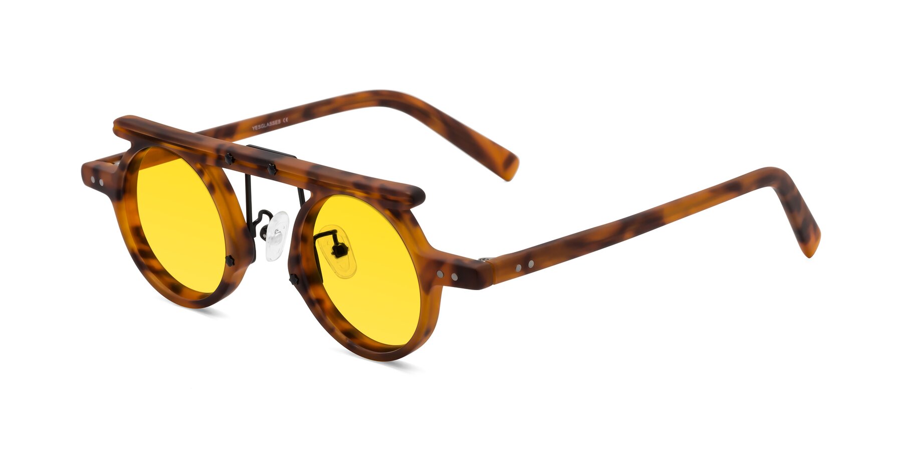 Angle of Deer in Lava Tortoise with Yellow Tinted Lenses