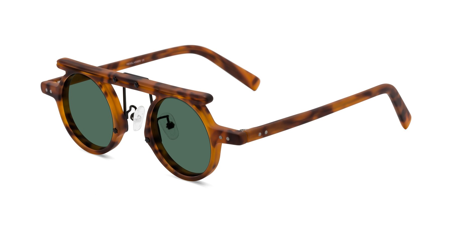 Angle of Deer in Lava Tortoise with Green Polarized Lenses