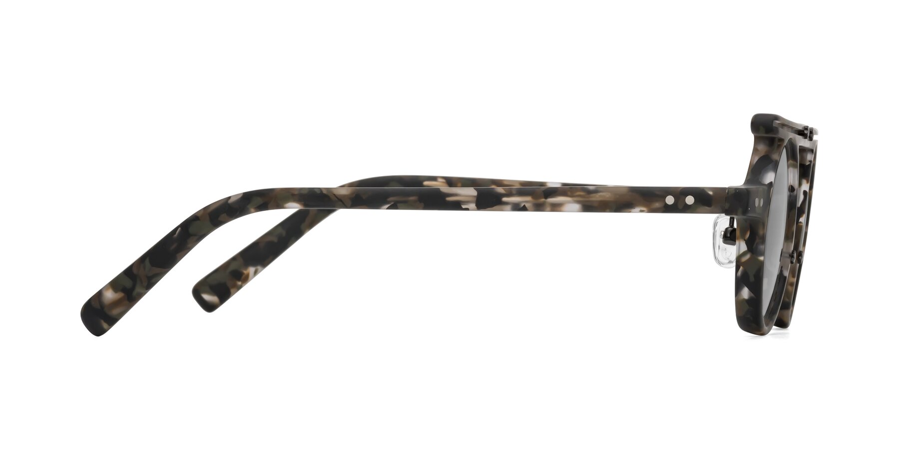 Side of Deer in Granite Tortoise with Light Gray Tinted Lenses