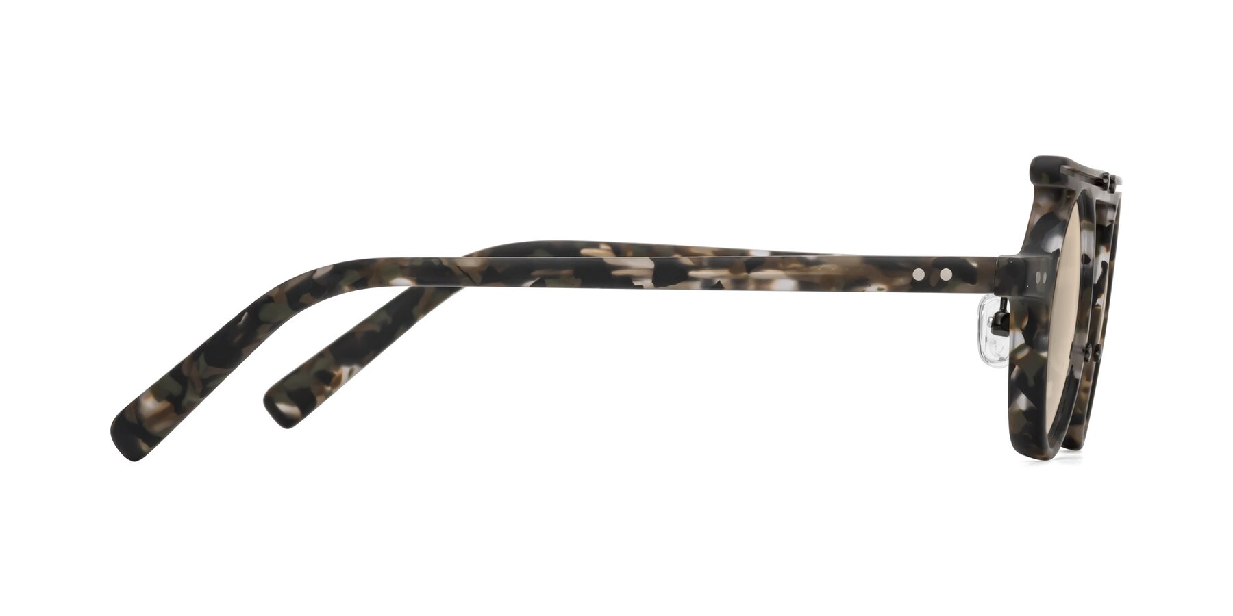 Side of Deer in Granite Tortoise with Light Brown Tinted Lenses