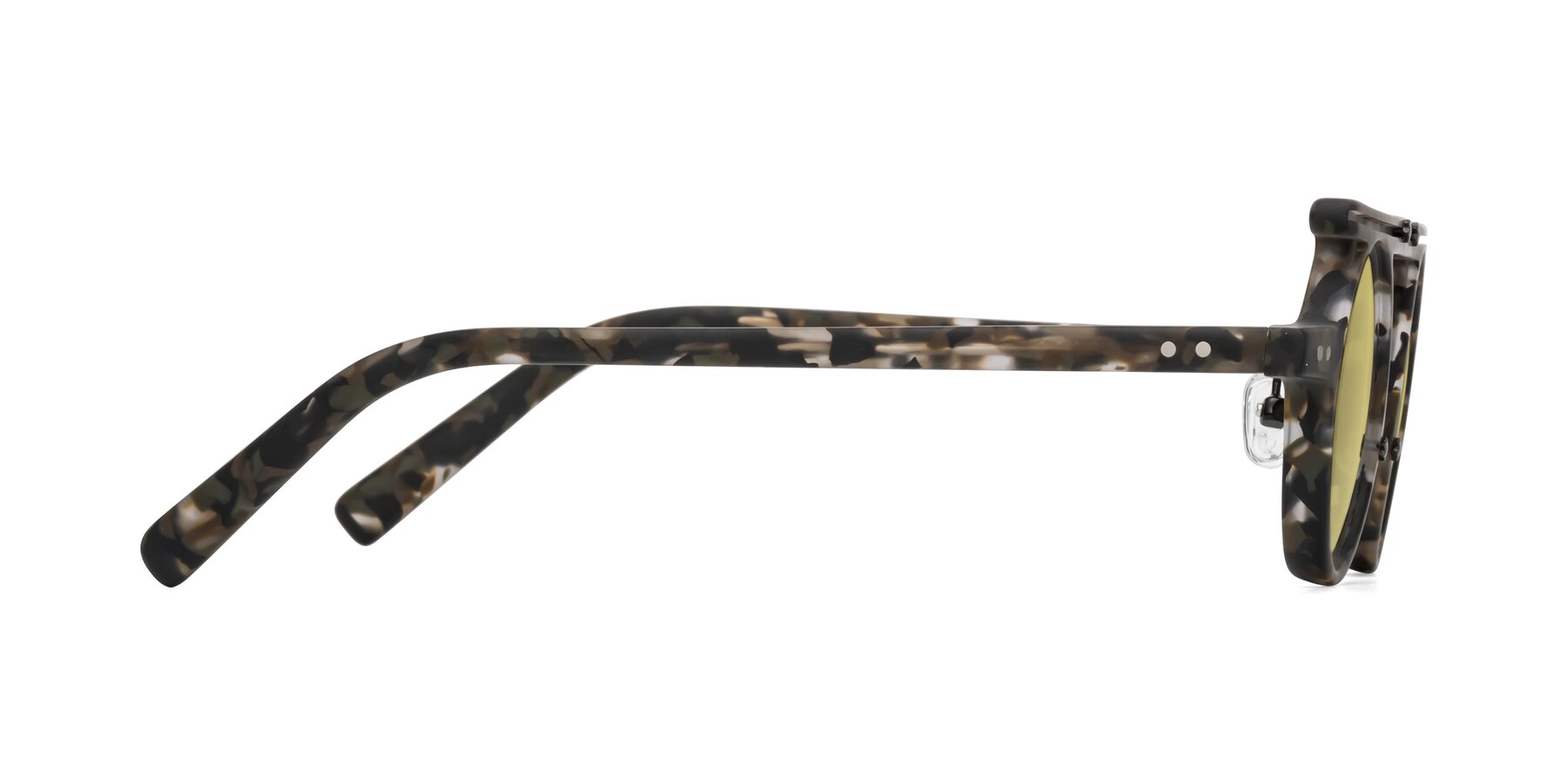 Side of Deer in Granite Tortoise with Medium Champagne Tinted Lenses