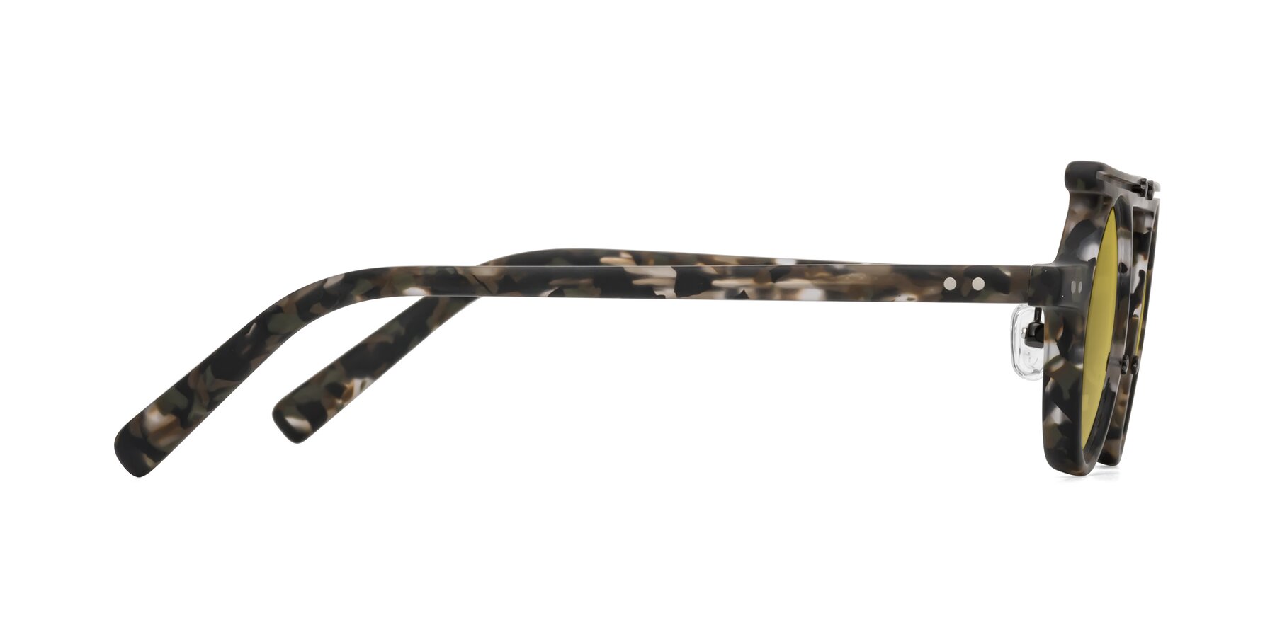 Side of Deer in Granite Tortoise with Champagne Tinted Lenses