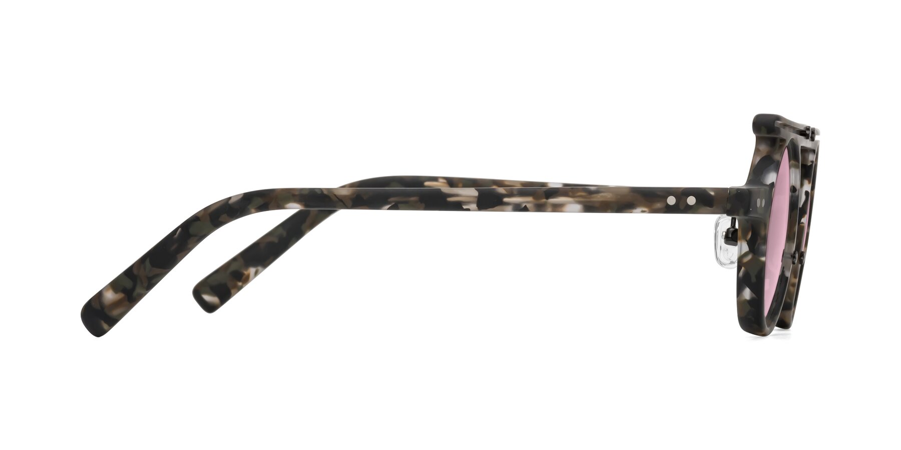 Side of Deer in Granite Tortoise with Light Wine Tinted Lenses