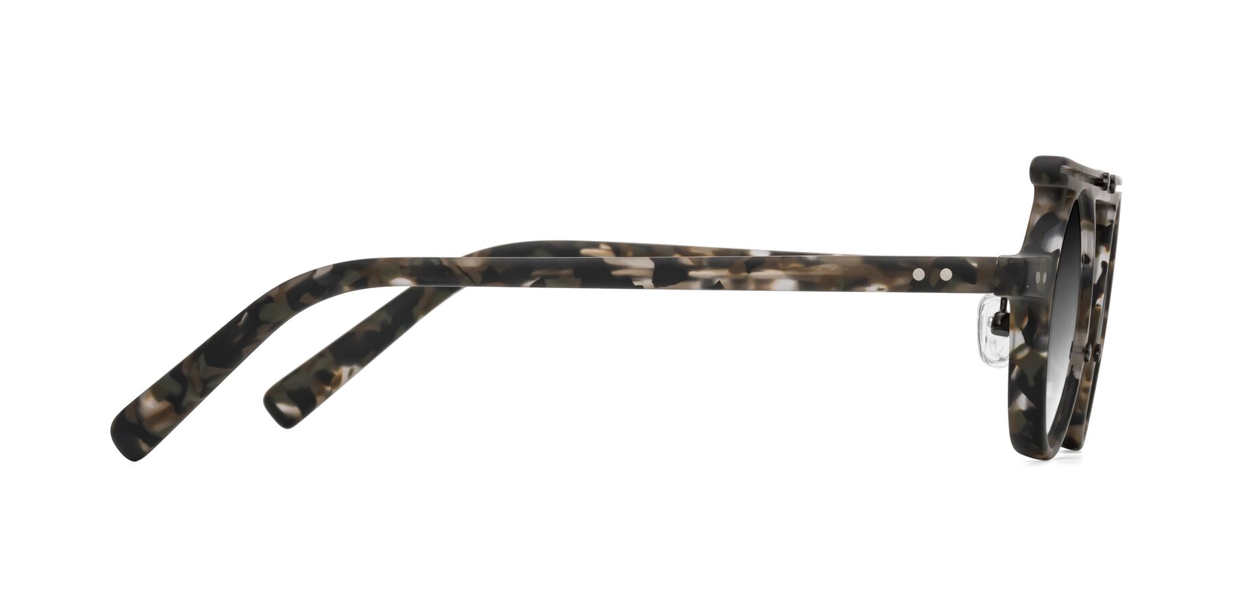 Side of Deer in Granite Tortoise with Gray Gradient Lenses