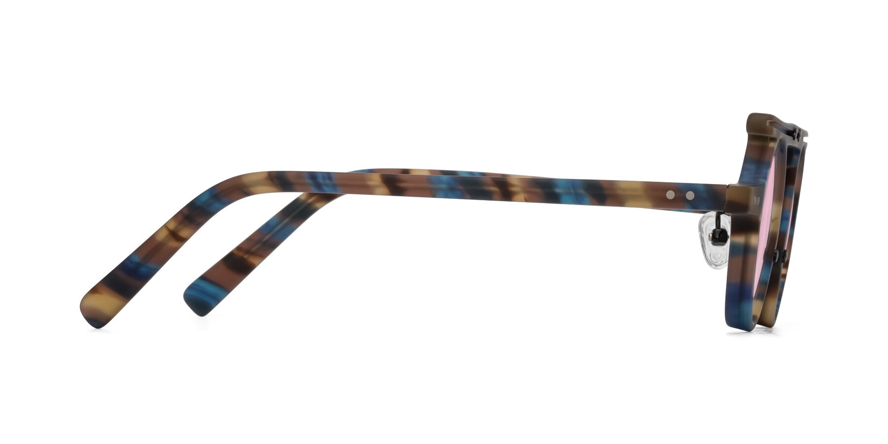 Side of Deer in Nightfall Tortoise with Light Pink Tinted Lenses